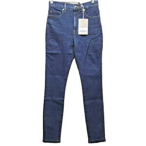 Everlane Jeans High Rise Ankle Skinny Womens 13 Blue 23x26 Stretch Denim NWT